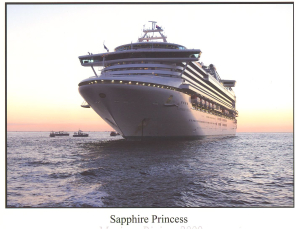 Sapphire Princess Cruise Ship