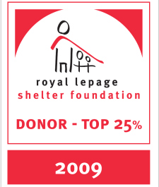 Royal LePage Top Donar 2009