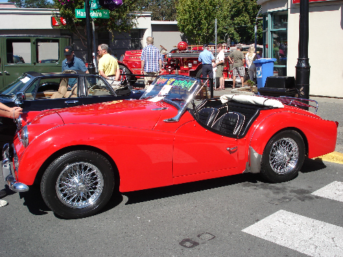 Oak Bay Collector Car Festival MG